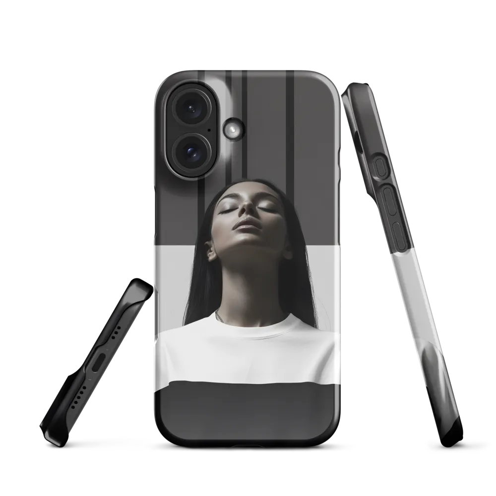 Serene Fashion Portrait 
 iPhone 14 Pro | Tough Case