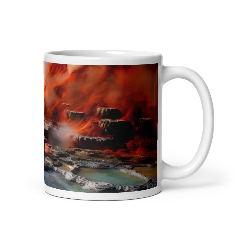 Nature's Fury: The Volcano's Expression