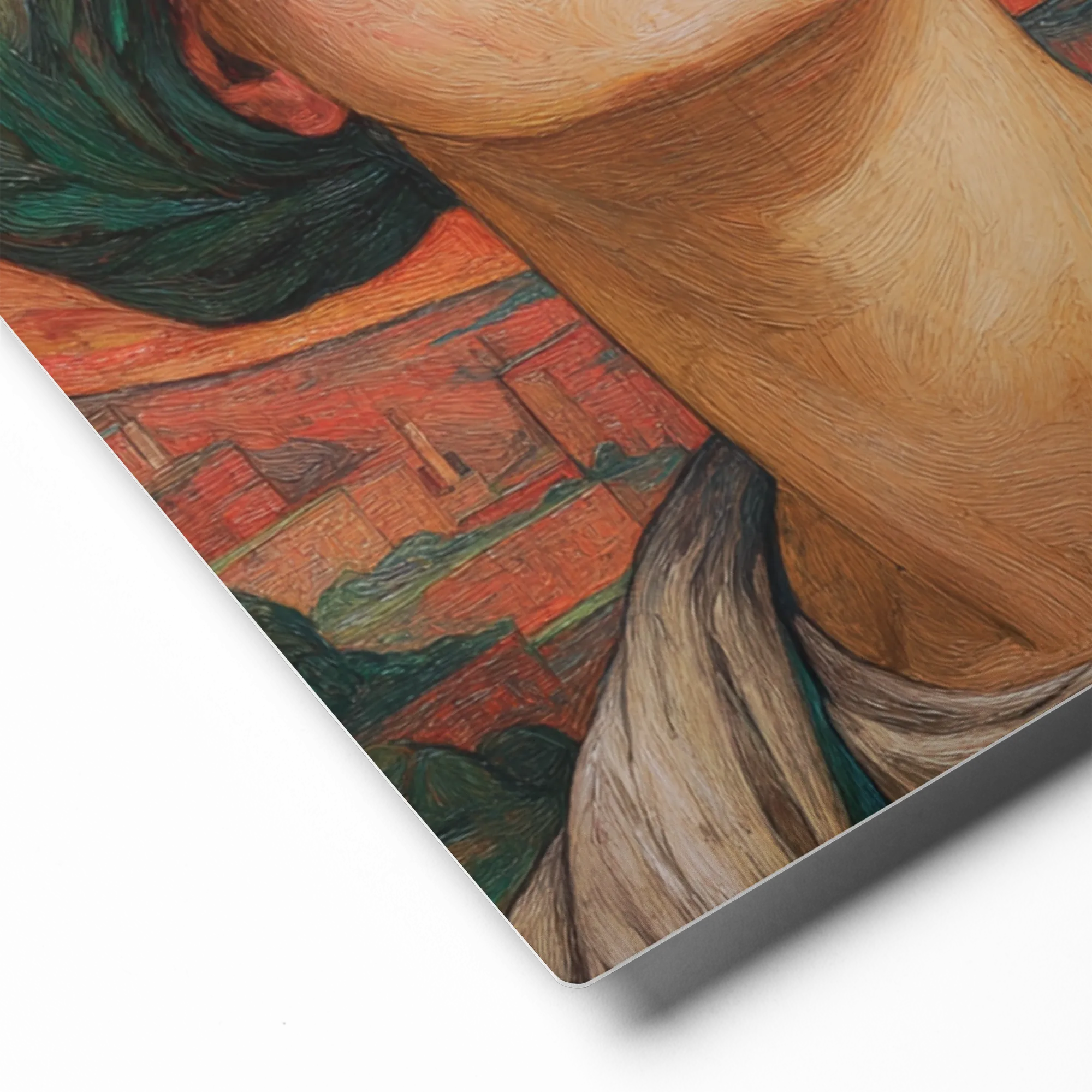 Reflective Gaze Portrait | Art Print