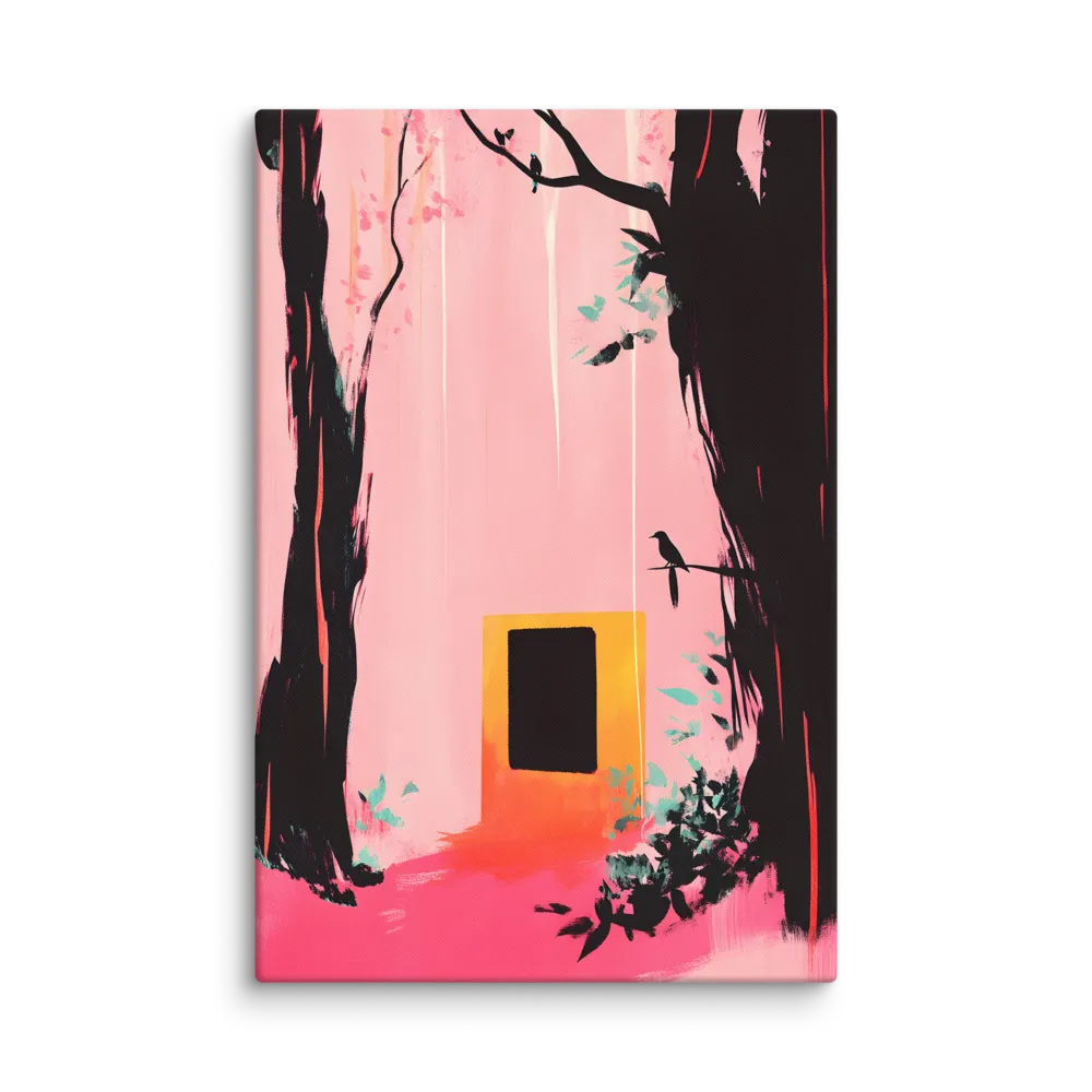 Surreal Forest Gate 
 Metal Print | 20″x 30″