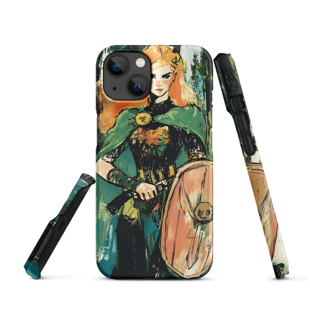 Fierce Woman Warrior Artwork | Phone Case