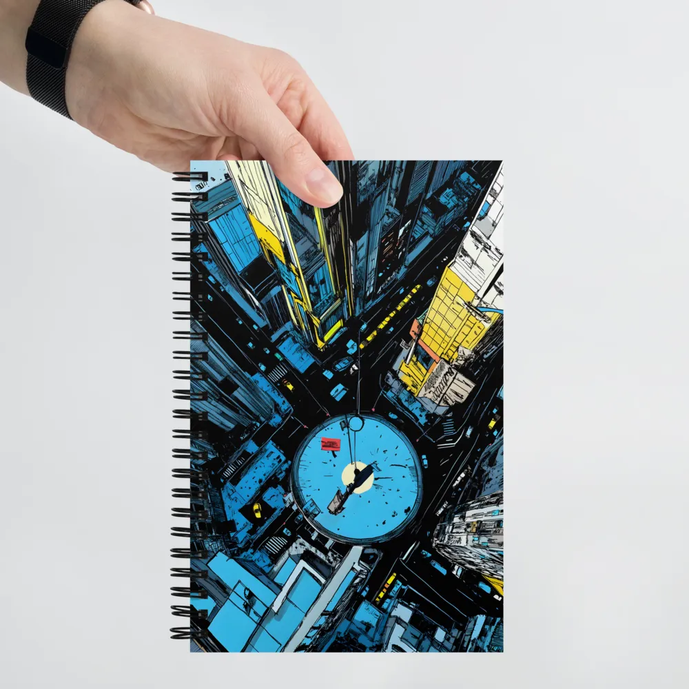 Urban Time Warp 
 Spiral Notebook | 140 pages