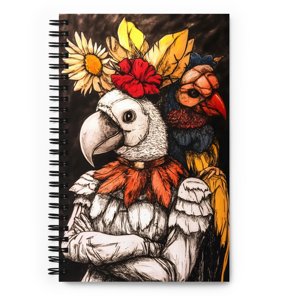 Feathered Reverie 
 Spiral Notebook | 140 pages