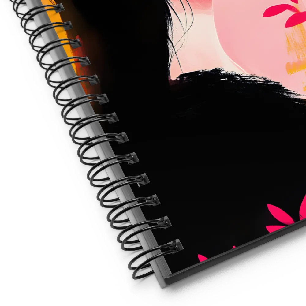 Serene Profile 
 Spiral Notebook | 140 pages