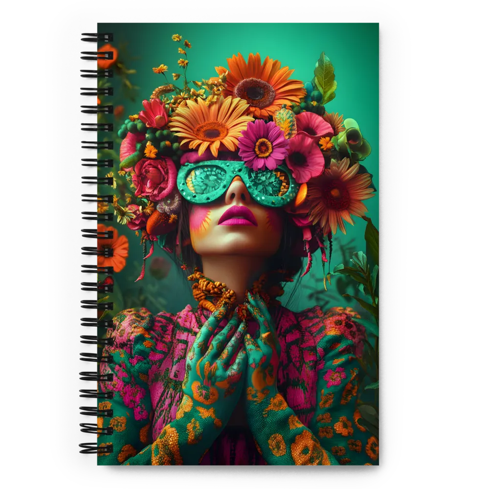 Bloom of Whimsy 
 Spiral Notebook | 140 pages