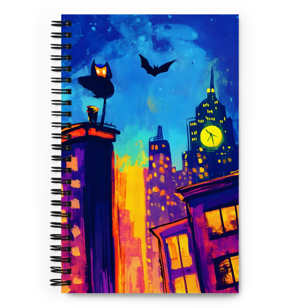 Guardian of the Metropolis 
 Spiral Notebook | 140 pages