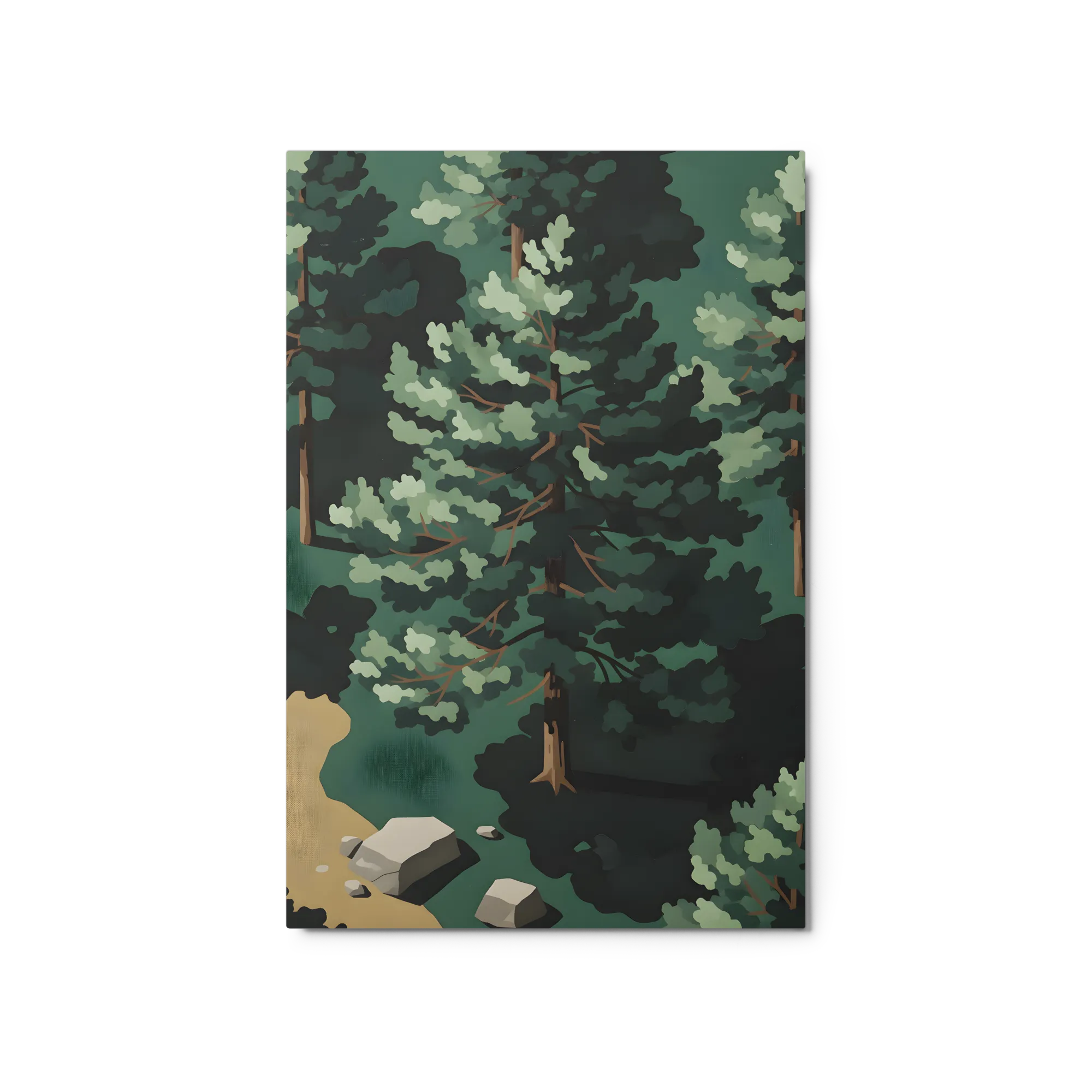 Stylized Pine Forest