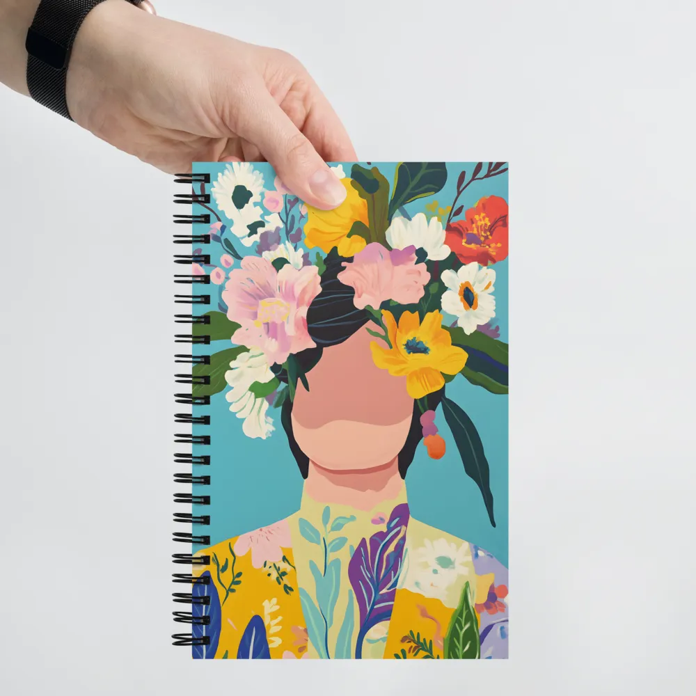 Floral Serenade 
 Spiral Notebook | 140 pages