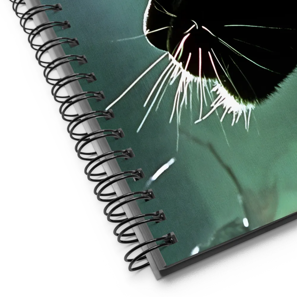 Nocturne with Butterflies 
 Spiral Notebook | 140 pages