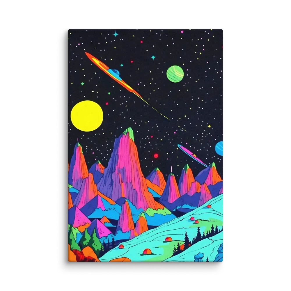 Cosmic Psychedelia 
 Canvas | 32″x 48″
