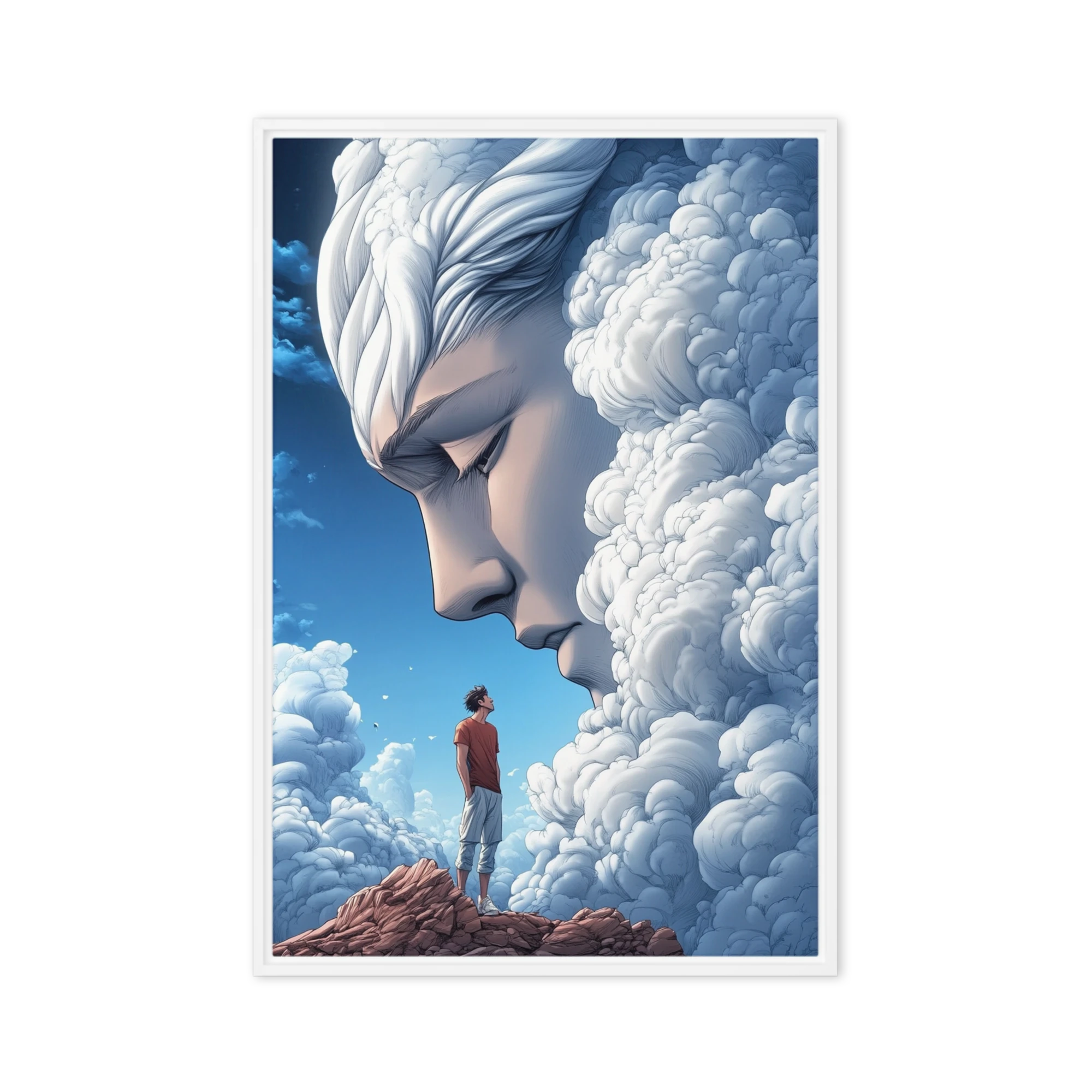 The Gaze of the Sky Titan | Art Print