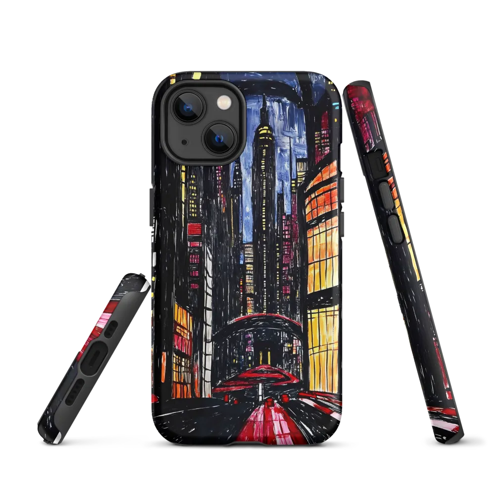 Urban Night Cityscape | Phone Case