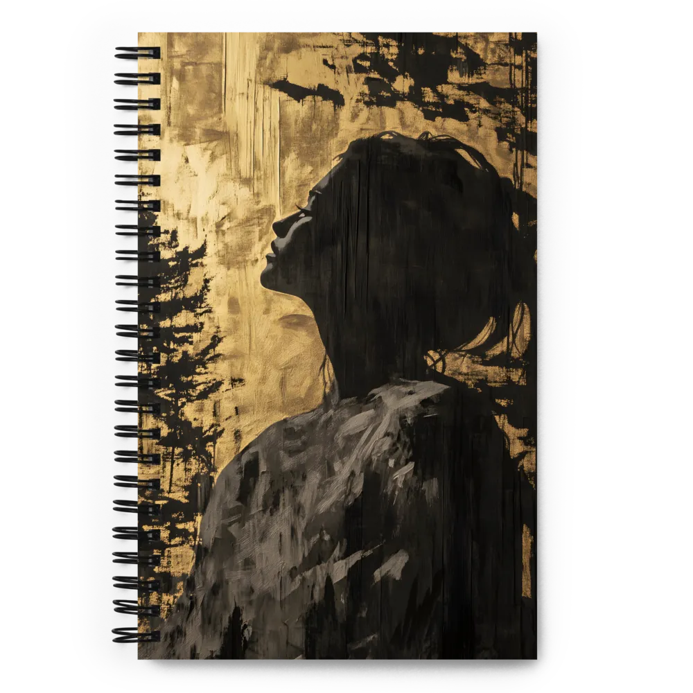 Golden Gaze 
 Spiral Notebook | 140 pages
