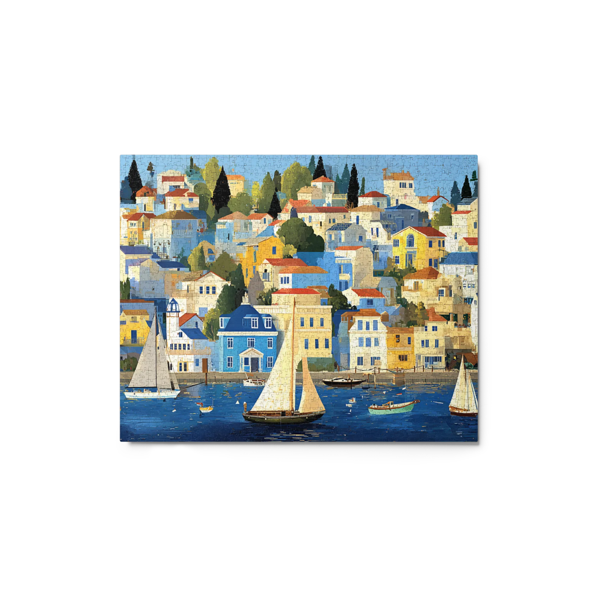 Coastal Mediterranean Village