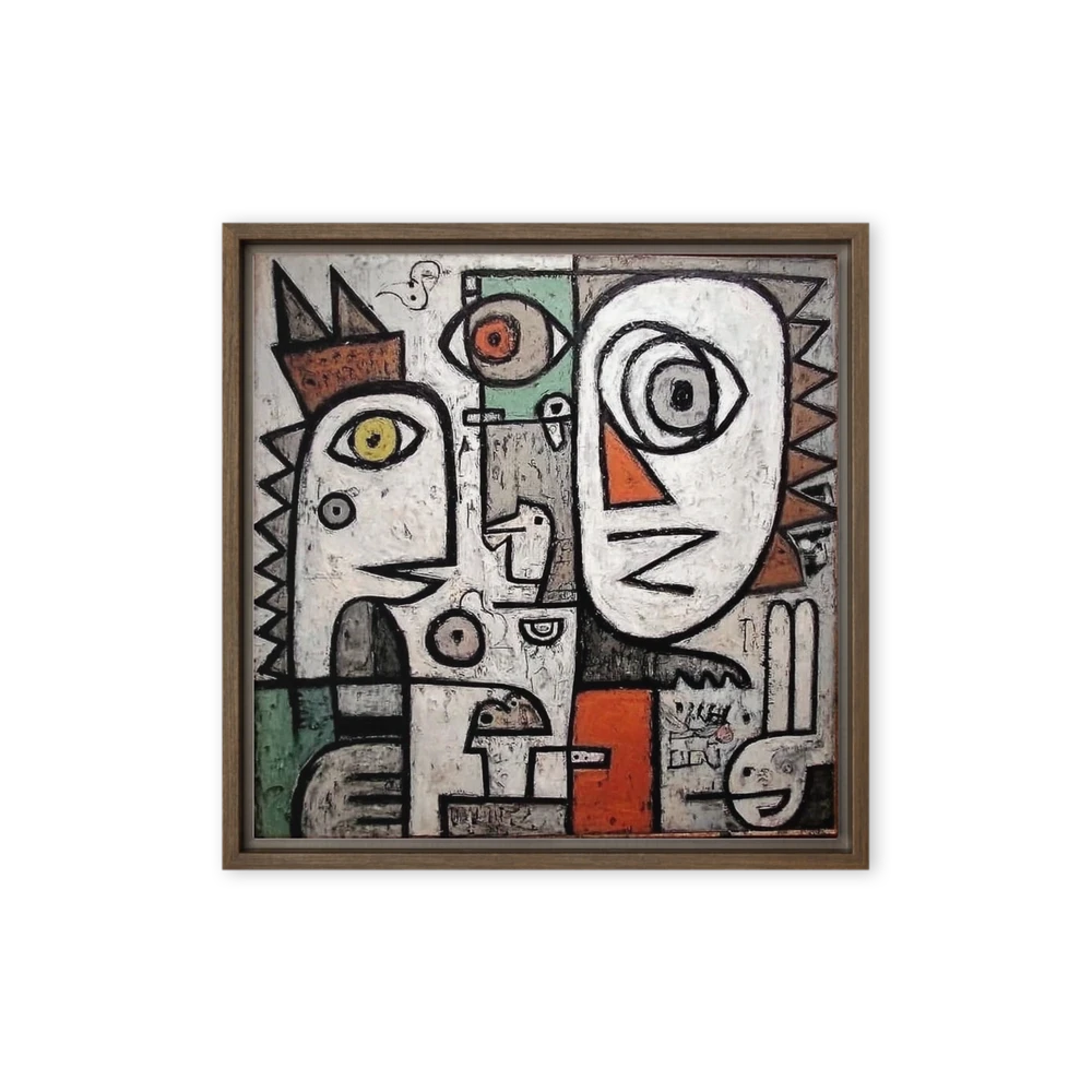 Divided Expressions | Art Print