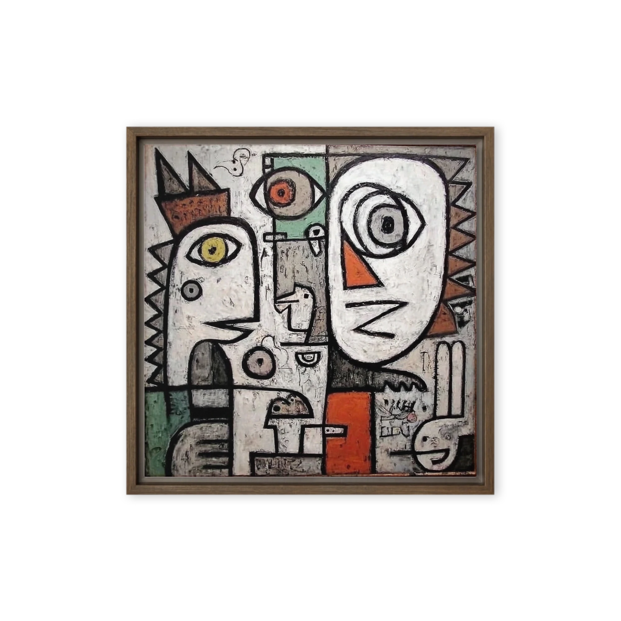 Divided Expressions | Art Print