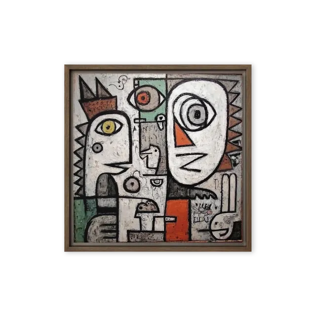 Divided Expressions | Art Print