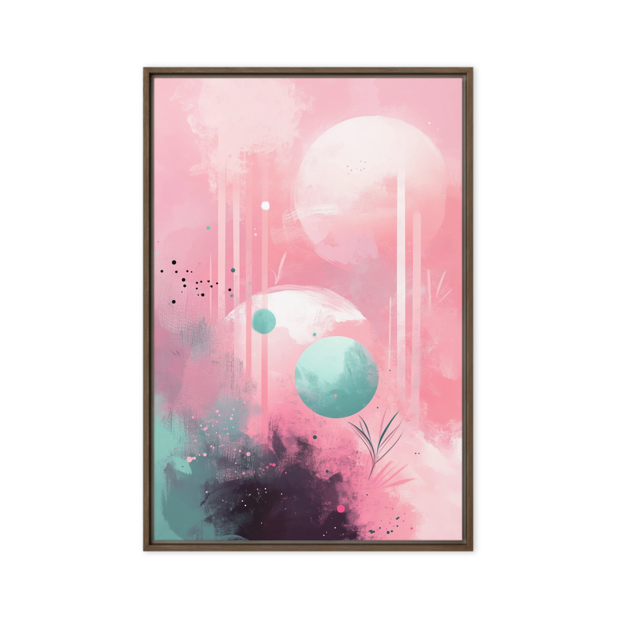 Ethereal Cosmic Bloom | Art Print