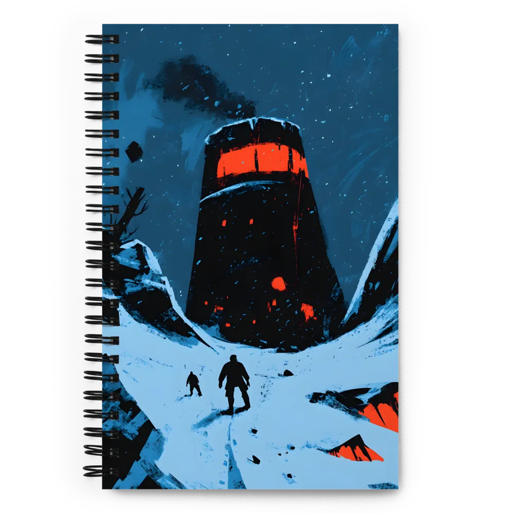 The Crimson Core 
 Spiral Notebook | 140 pages
