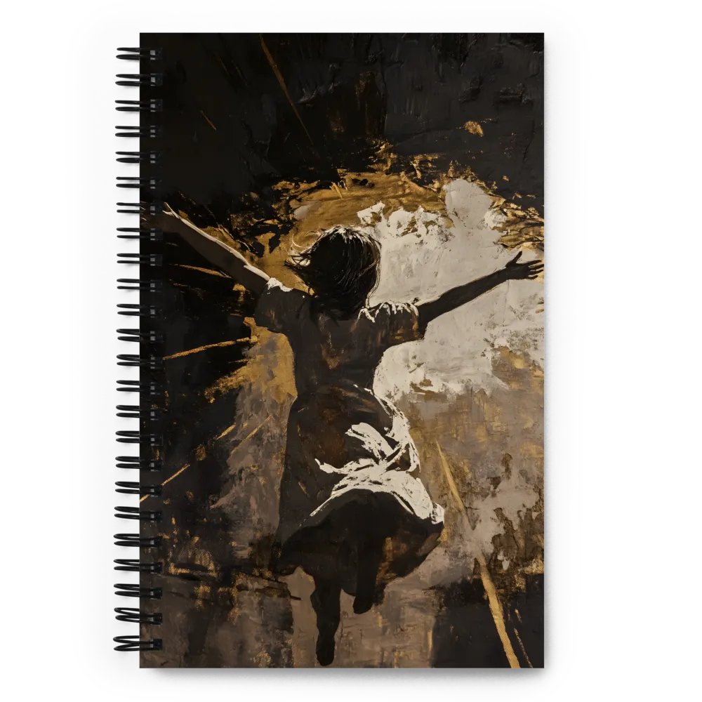 Ecstasy in Gold 
 Spiral Notebook | 140 pages
