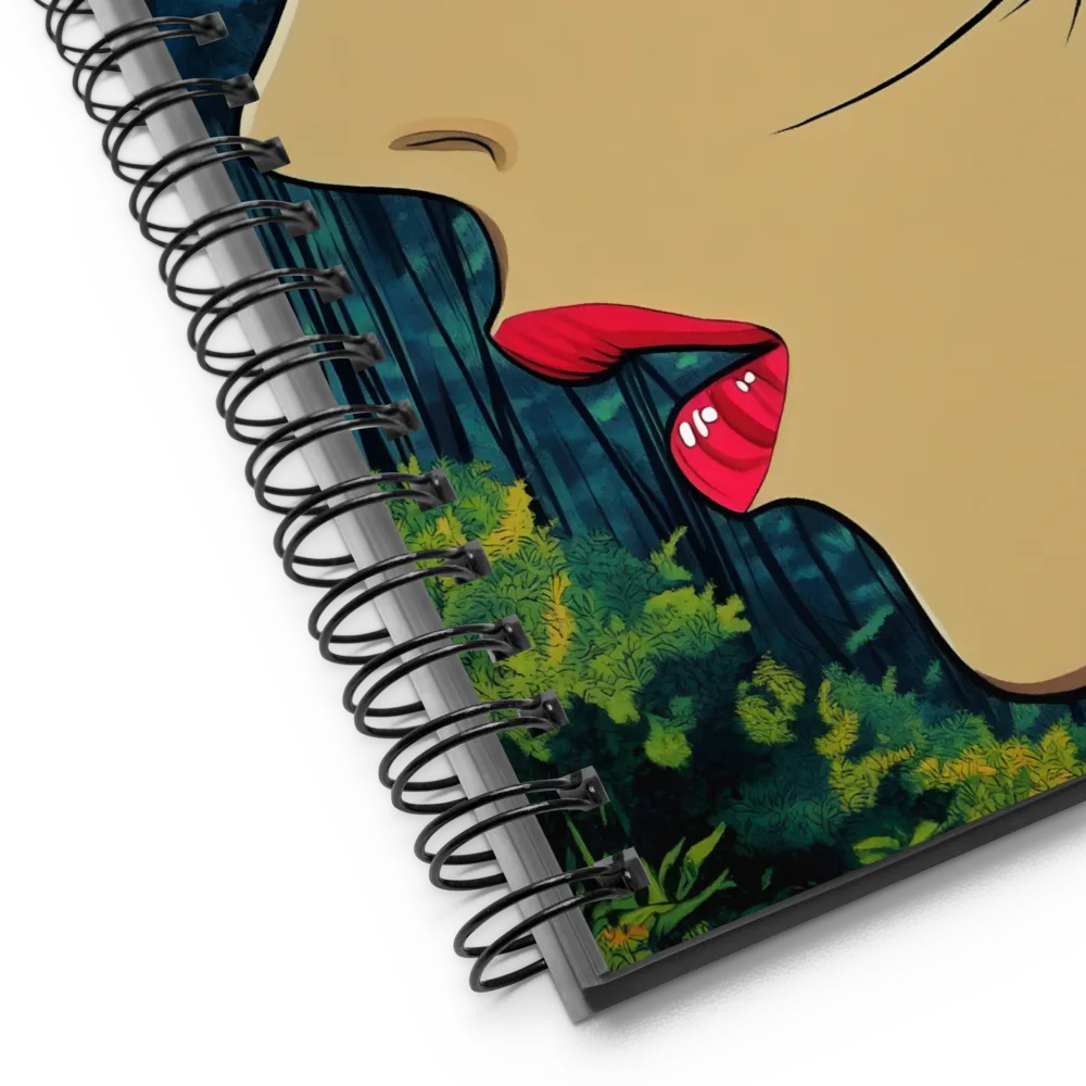 Vibrant Gaze 
 Spiral Notebook | 140 pages