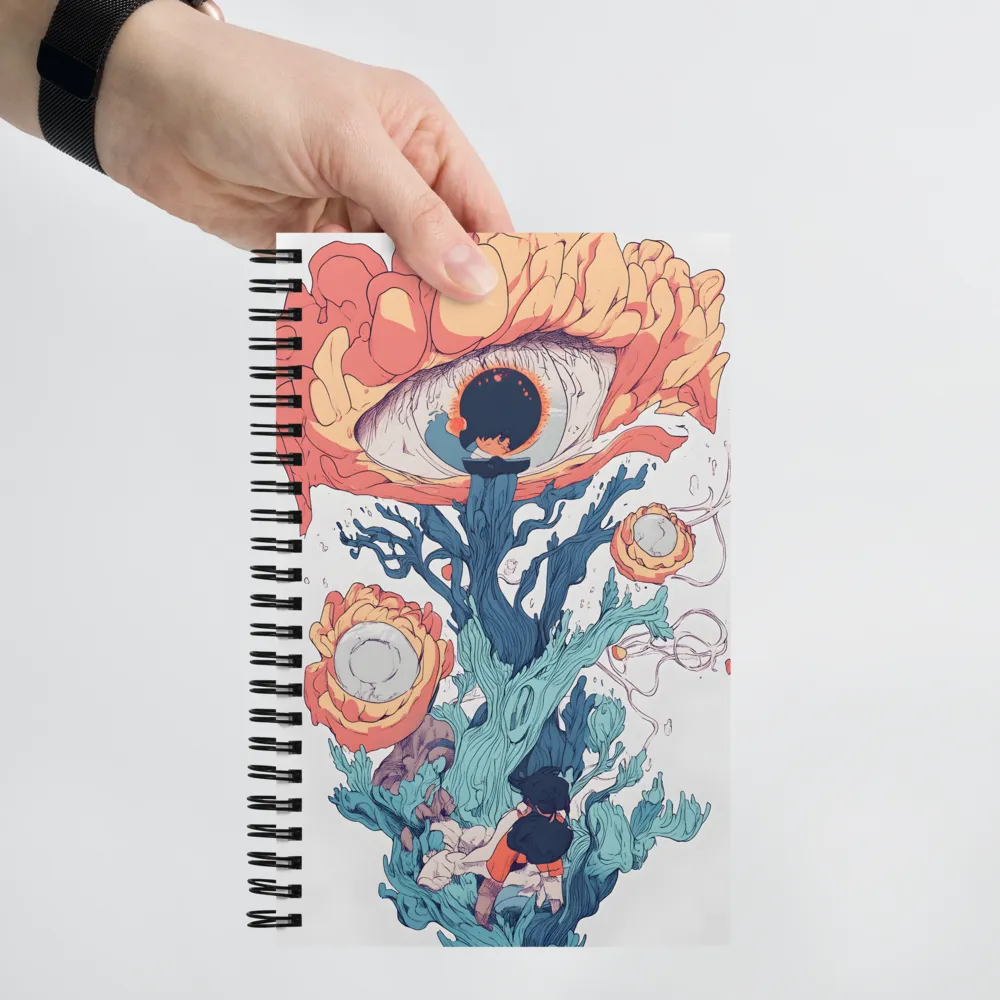 Cosmic Eye Dreamscape 
 Spiral Notebook | 140 pages