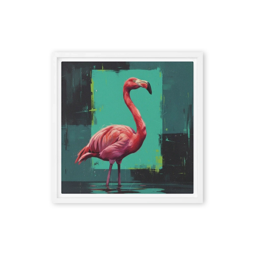 Teal Flamingo