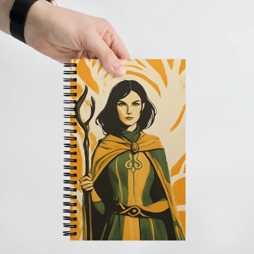The Emerald Sorceress 
 Spiral Notebook | 140 pages