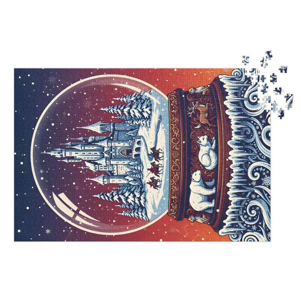 Castle in a Snow Globe | Jigsaw Puzzles