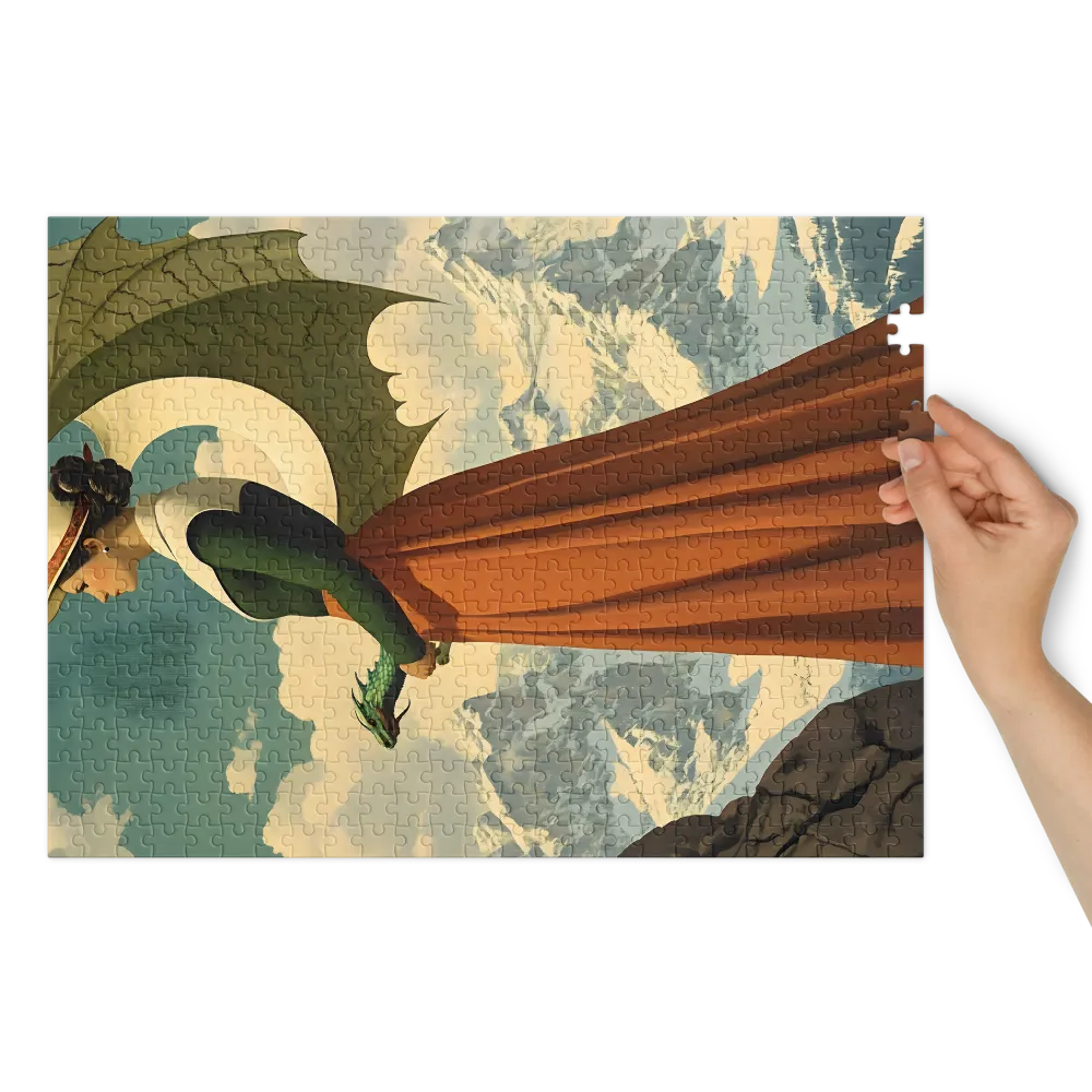 Guardiã dos Picos 
 Puzzle em caixa de metal