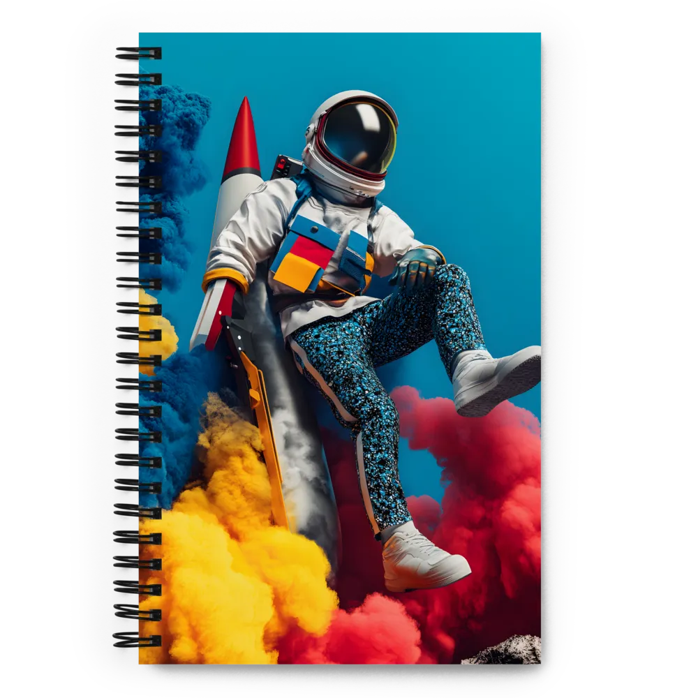 Cosmic Ascent 
 Spiral Notebook | 140 pages