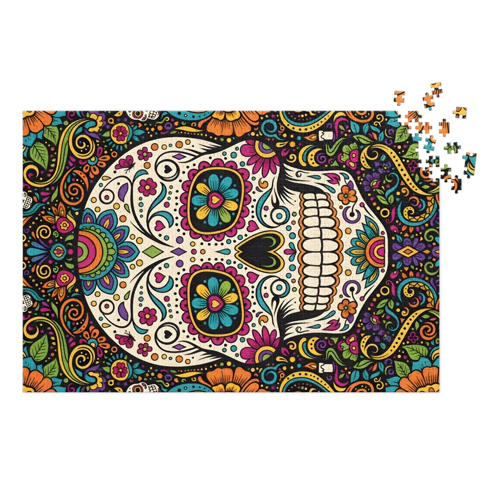 Floral Sugar Skull