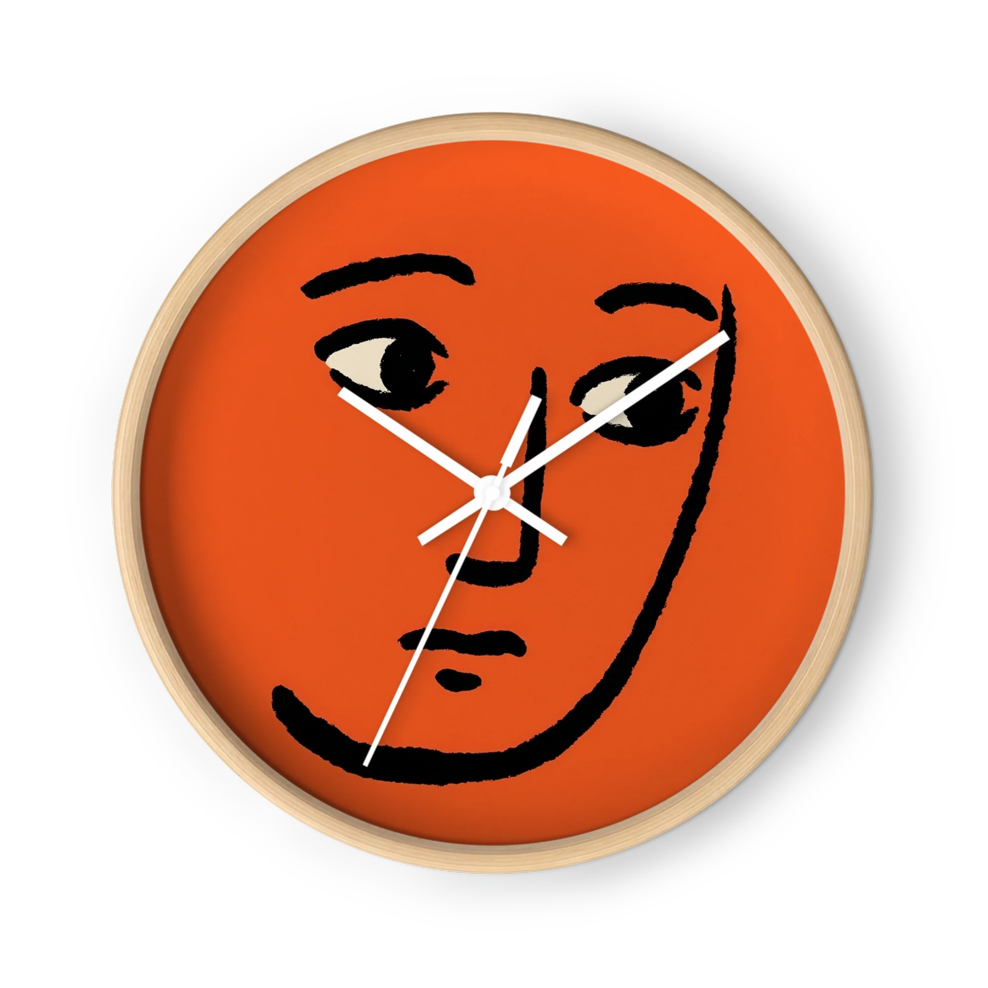 Pensive Orange Face
