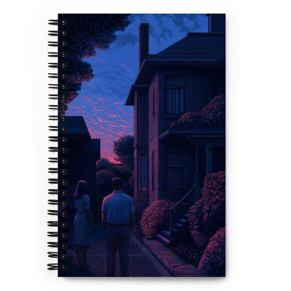 Twilight Serenity 
 Spiral Notebook | 140 pages