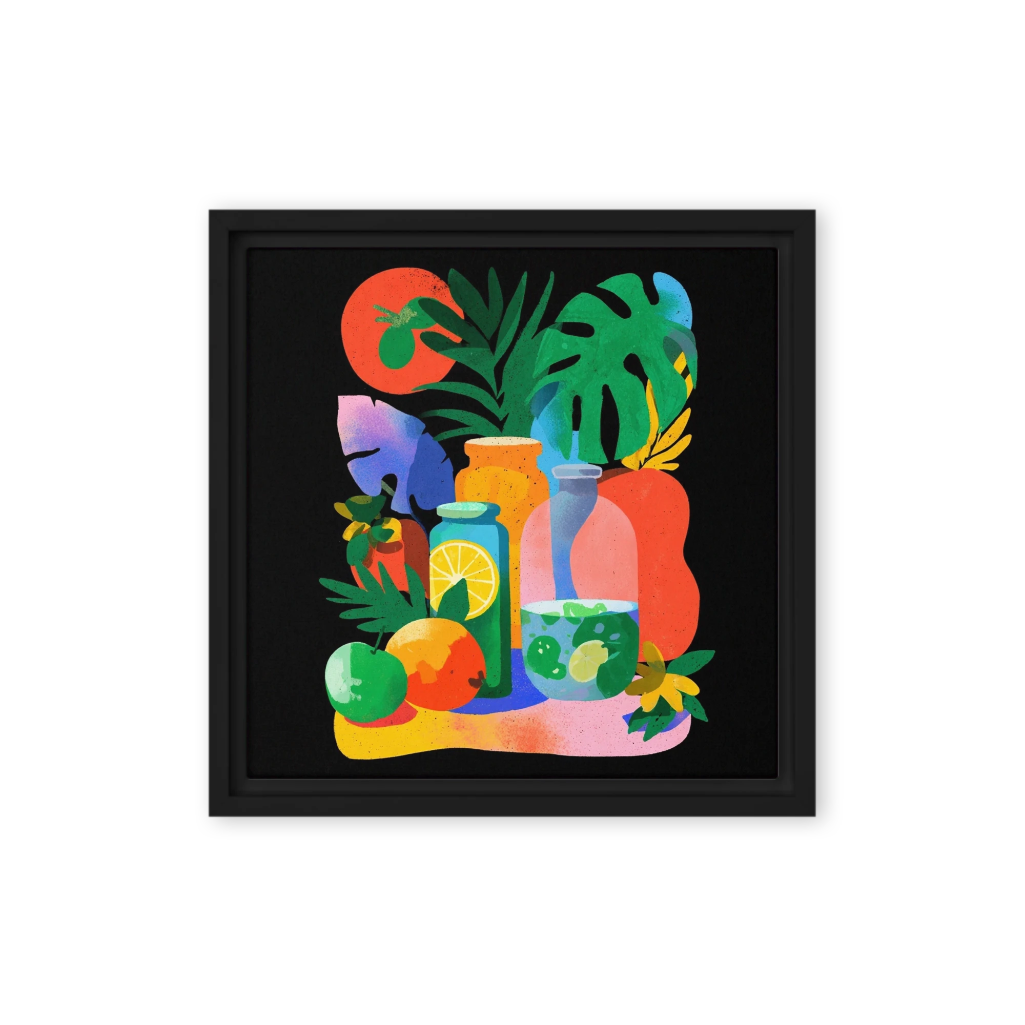 Tropical Citrus Still Life