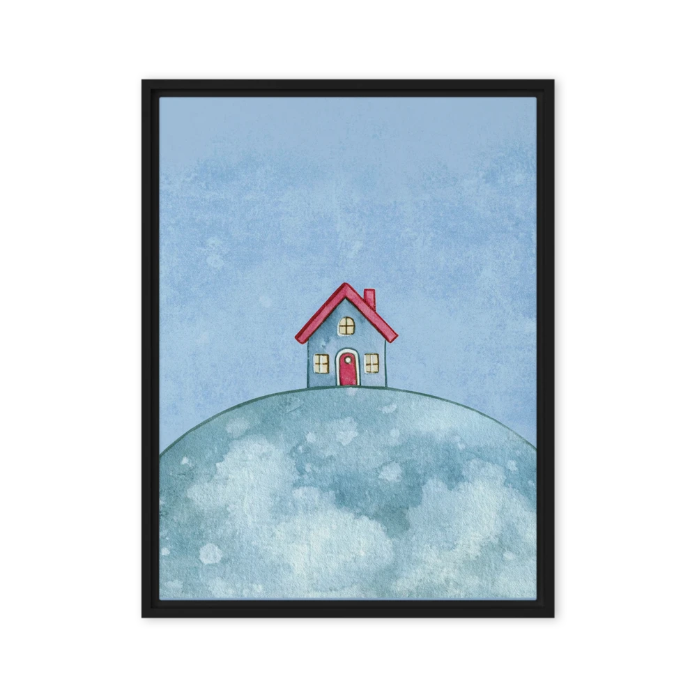 The Quiet Cottage | Art Print