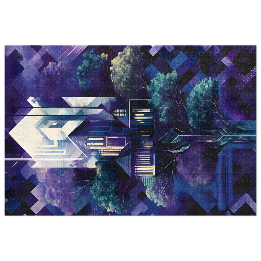 Surreal House in Tree | Jigsaw Puzzle (252/520 pieces)