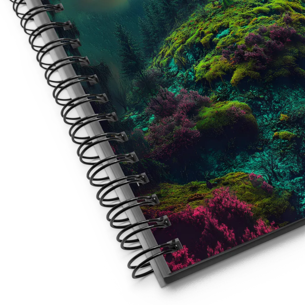Ethereal Forest Flight 
 Spiral Notebook | 140 pages
