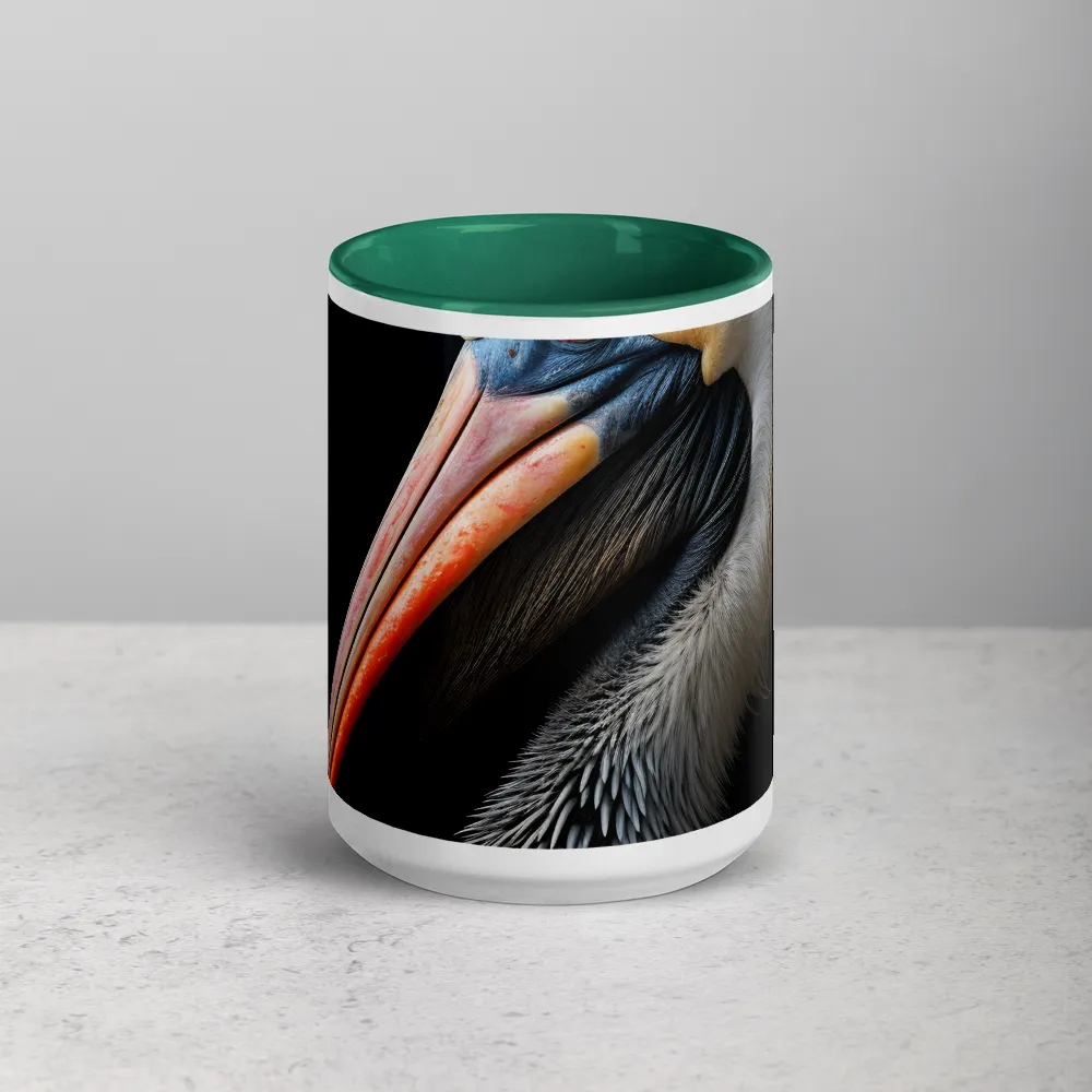 Majestic Portrait of a Pelican