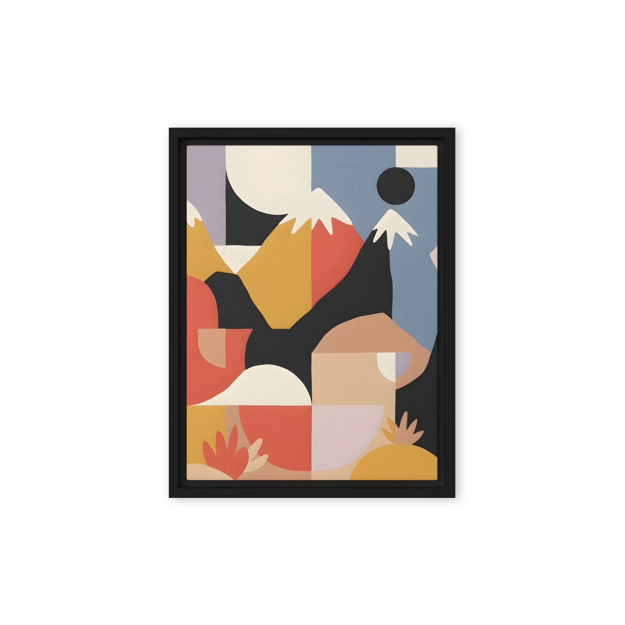 Abstract Mountainscape Harmony