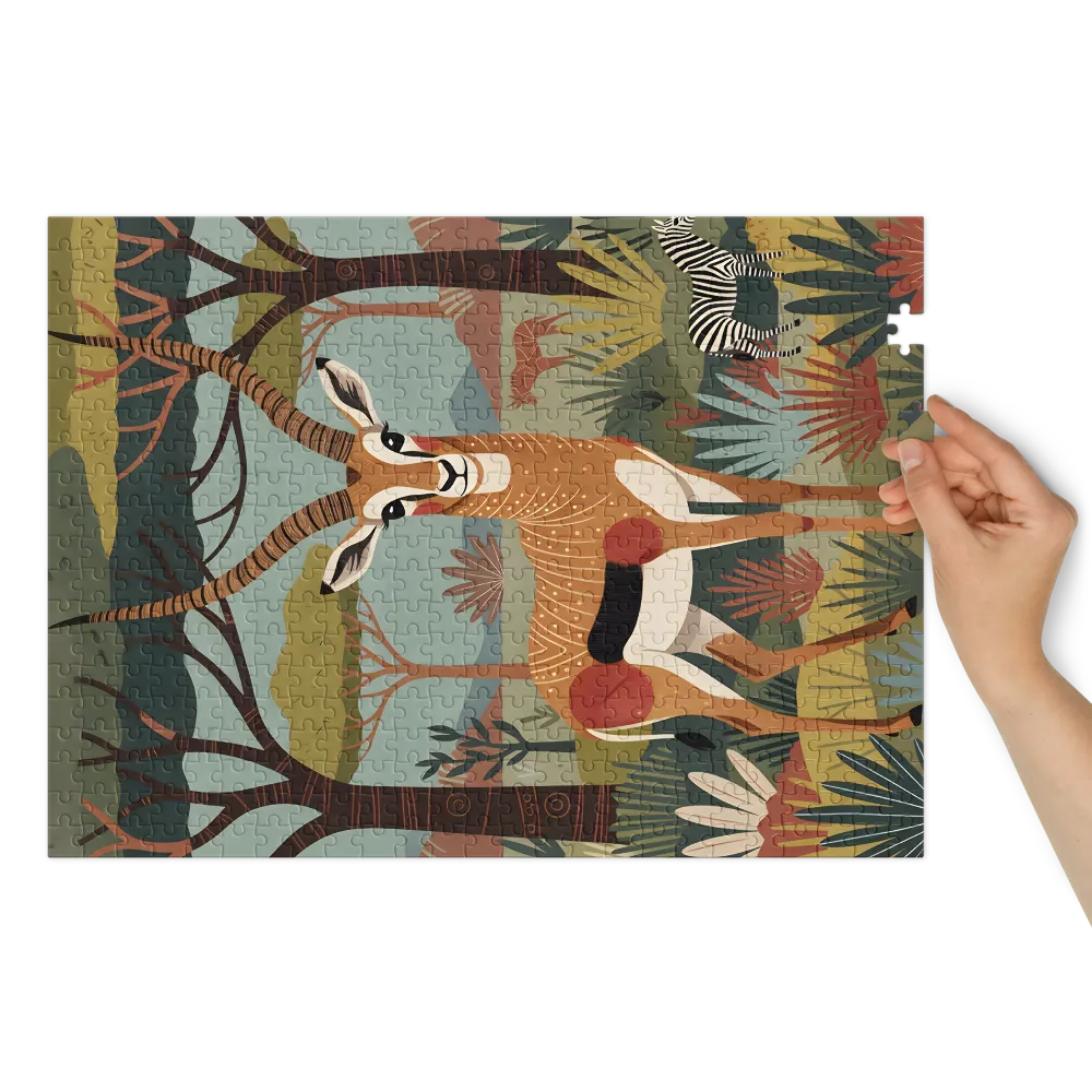 Savanna Antelope | Jigsaw Puzzles