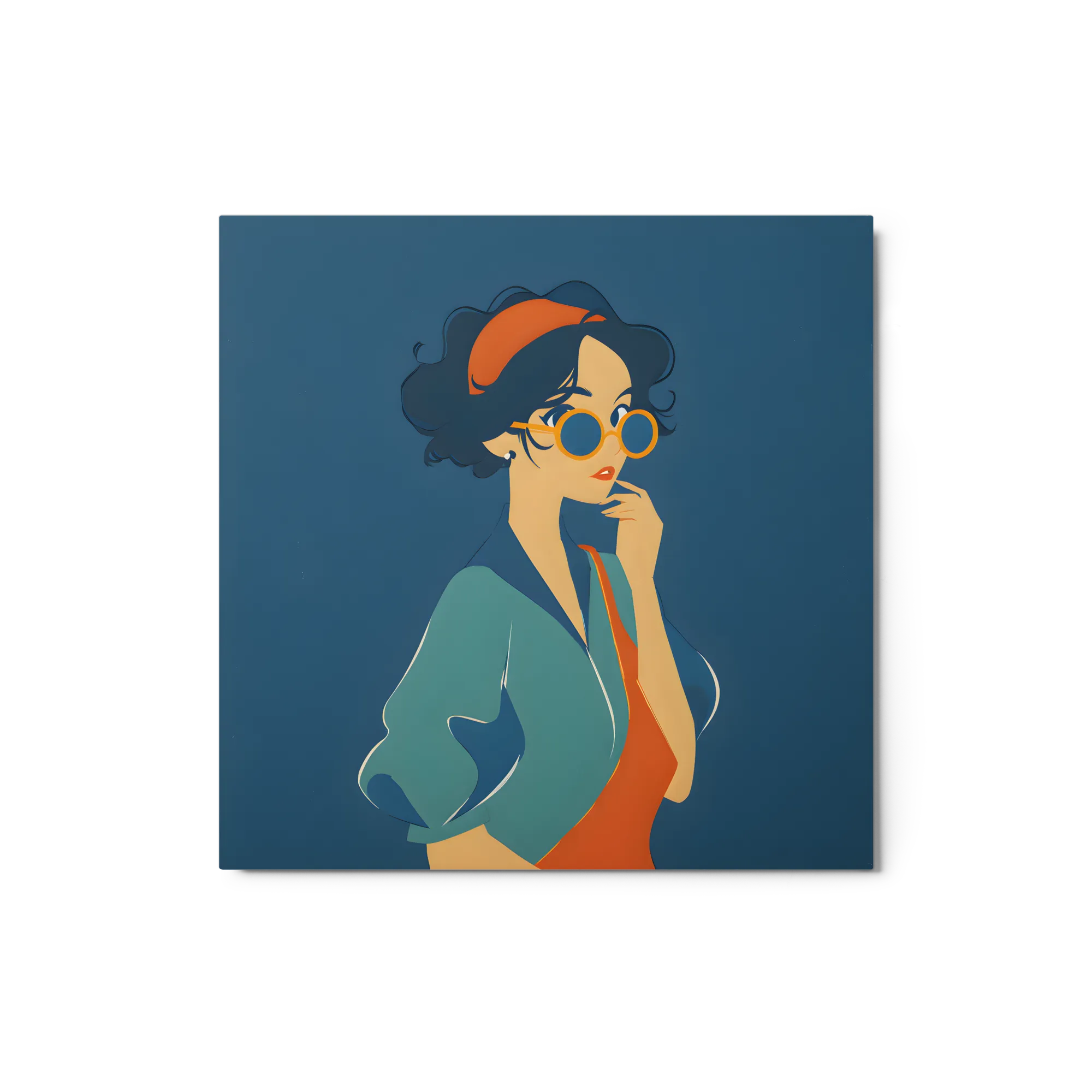 Retro Chic Portrait