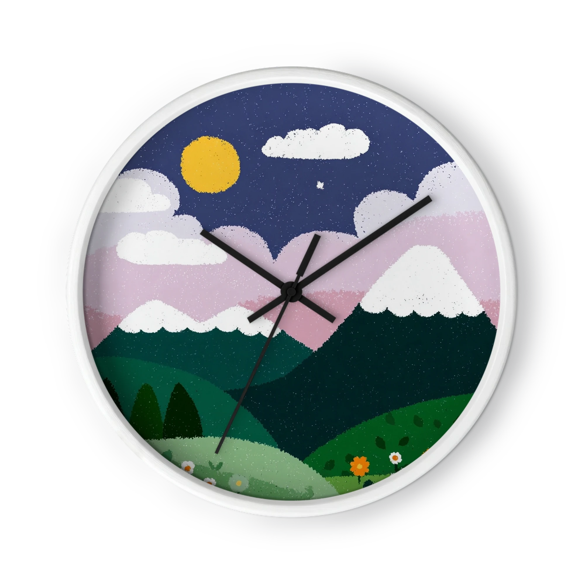 Moonlit Mountain Meadow