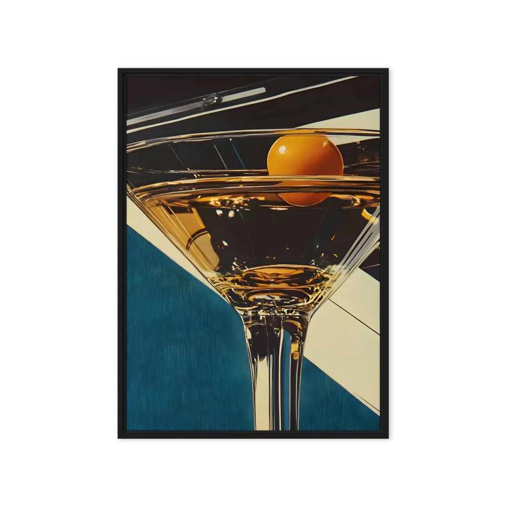 Golden Hour Martini 
 Canvas | 20″x 30″