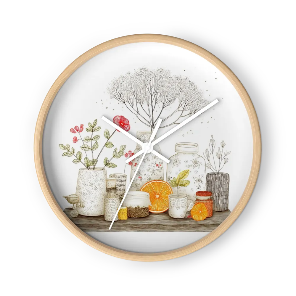 Citrus and Botanical Still Life