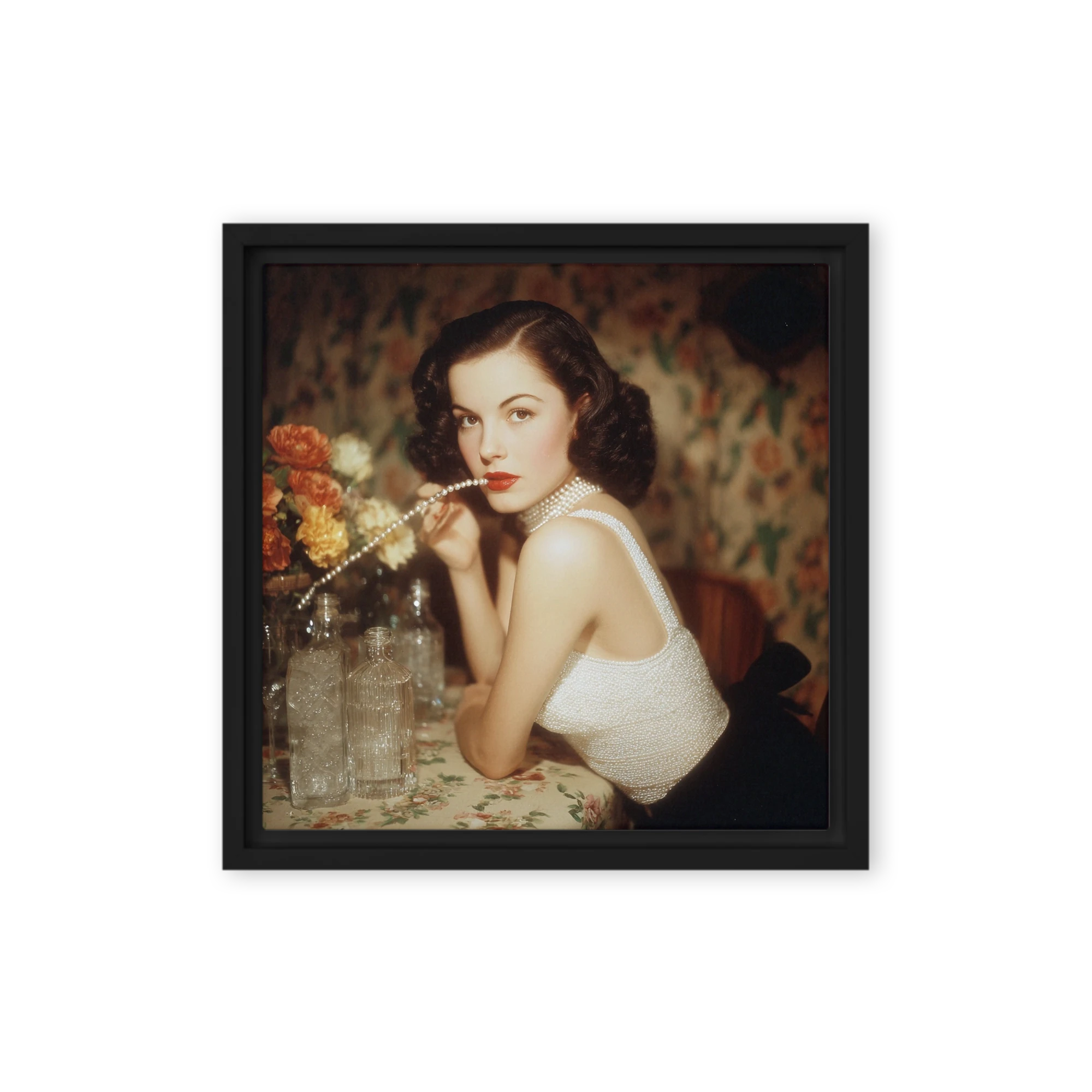 Woman with Pearls