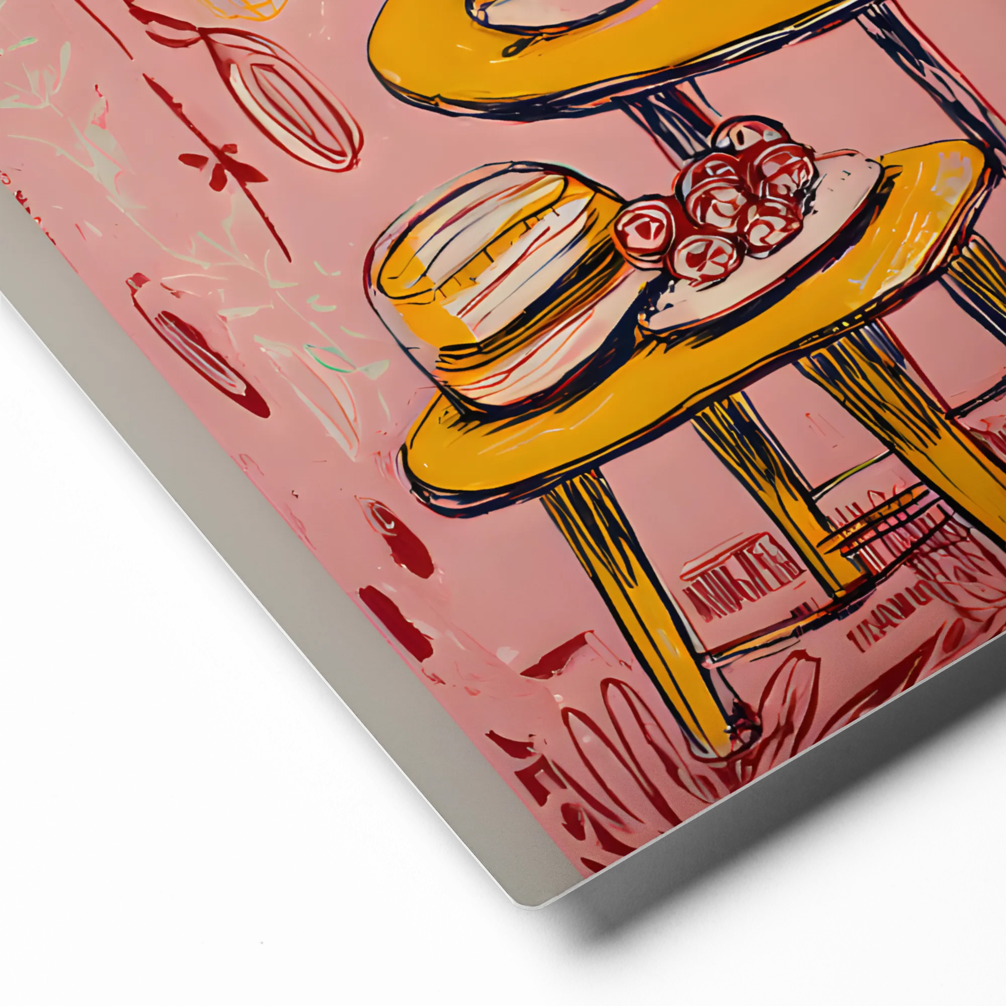 Folk Art Kitchen Still Life 
 Canvas | 12″x 12″