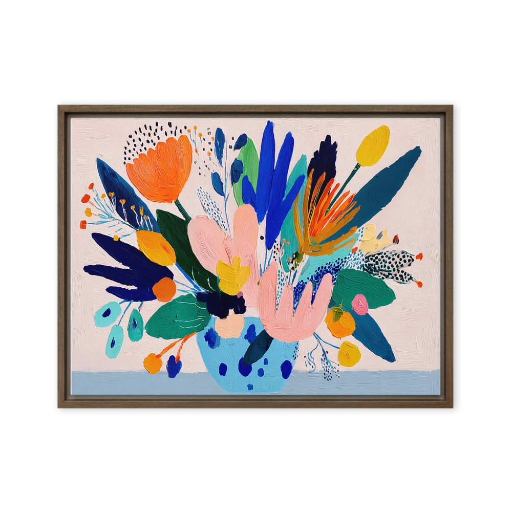 Blooms in Blue | Art Print