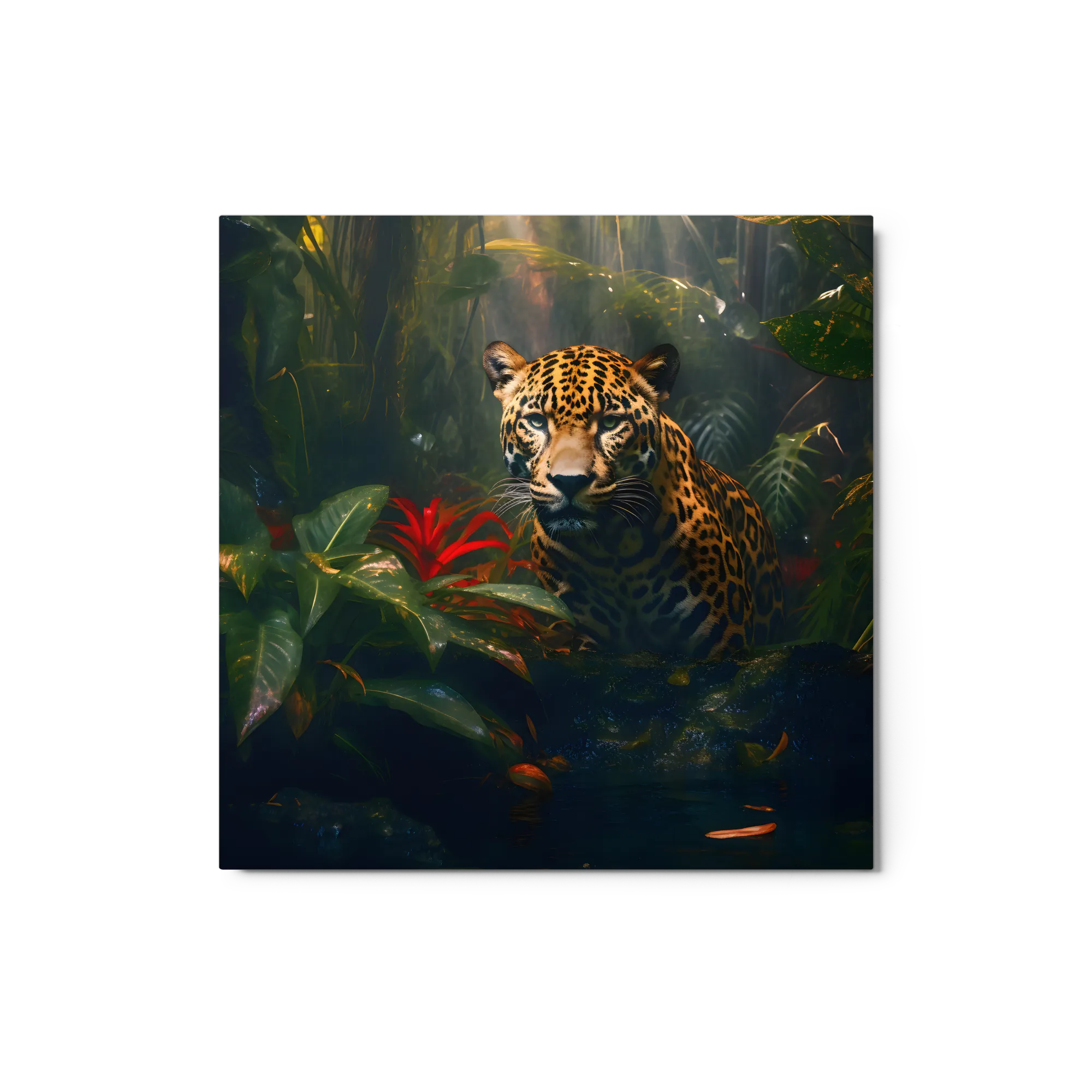 Jaguar in Lush Jungle
