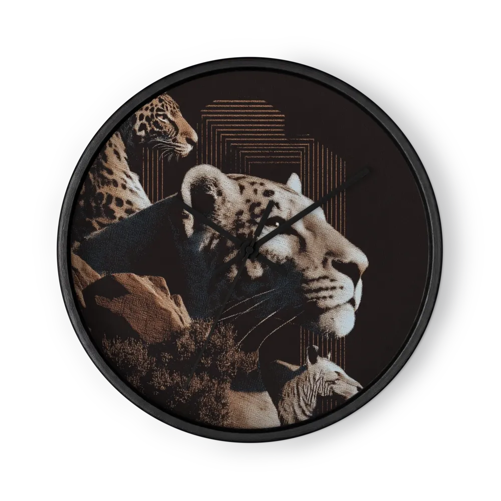 Deco Leopard | Wall Clock